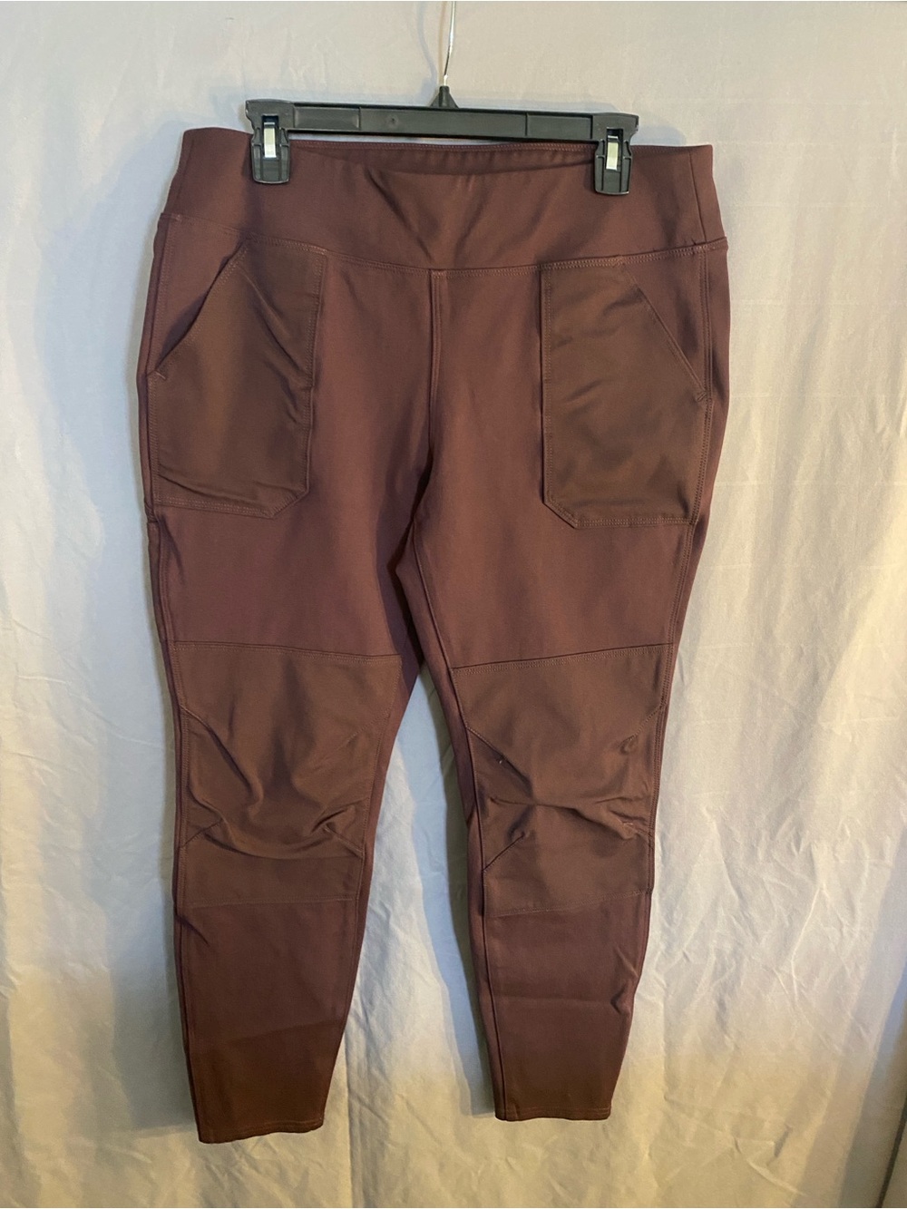 Carhartt Women's Fitted Work Pants — Deep Burgundy